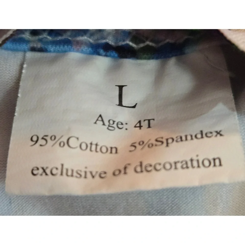 Allison & Aubrey's‎ Bowtique Alice's Wonderland Bakery Flutter Sleeve Dress 4T